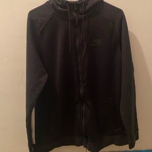 Nike Air Black Zip Up Hoodie